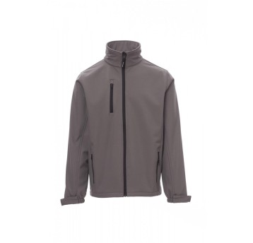 KAMIZELKA SOFTSHELL MĘSKA DUBLIN - SZARY STALOWY