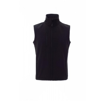 KAMIZELKA SOFTSHELL MĘSKA GLASGOW - CZARNY