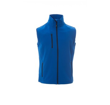 KAMIZELKA SOFTSHELL MĘSKA GLASGOW - KRÓLEWSKI NIEBIESKI