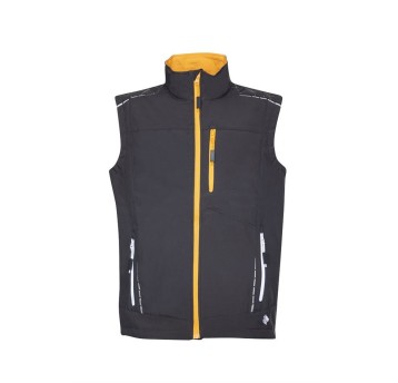 KAMIZELKA SOFTSHELL VISION - CZARNY
