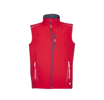KAMIZELKA SOFTSHELL VISION - CZERWONY