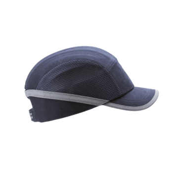 KASK LEKKI COVERGUARD Z DASZKIEM 5CM WENTYLOWANY - GRANATOWY