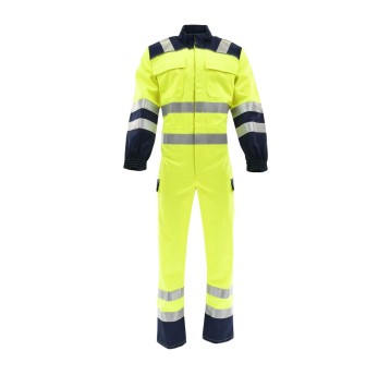 KOMBINEZON MULTI PRO 6 W 1 ZÓŁTY ODBLASKOWY