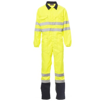 KOMBINEZON ROBOCZY SHIP - ŻÓŁTY FLUO-GRANATOWY