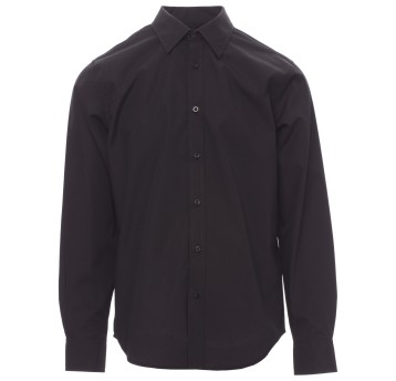 KOSZULA DŁUGI RĘKAW BRIGHTON - CZARNY