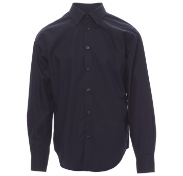 KOSZULA DŁUGI RĘKAW BRIGHTON - GRANATOWY