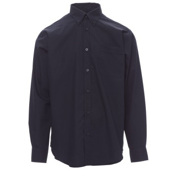 KOSZULA DŁUGI RĘKAW ELEGANCE - GRANATOWY