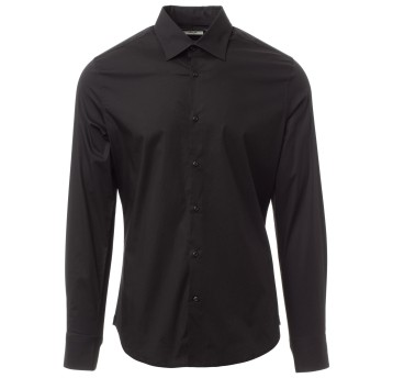 KOSZULA DŁUGI RĘKAW FLORENTIA - CZARNY