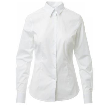 KOSZULA DŁUGI RĘKAW FLORENTIA LADY - BIAŁY