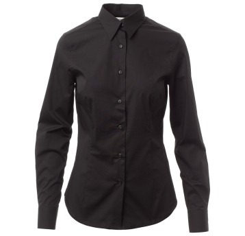 KOSZULA DŁUGI RĘKAW FLORENTIA LADY - CZARNY