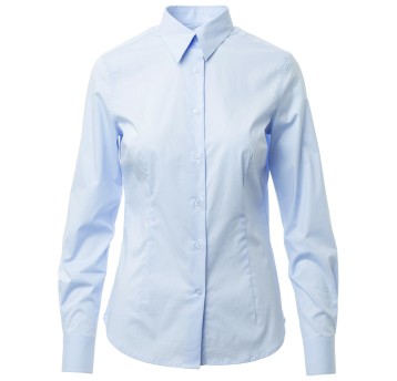 KOSZULA DŁUGI RĘKAW FLORENTIA LADY - DELIKATNY LAZUROWY