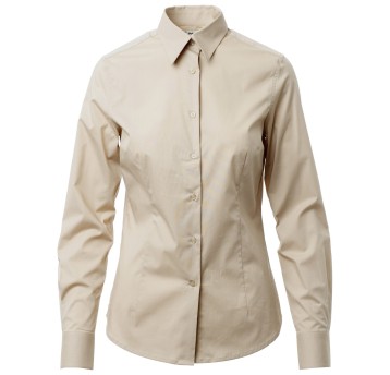 KOSZULA DŁUGI RĘKAW FLORENTIA LADY - WYDMOWY BEŻ