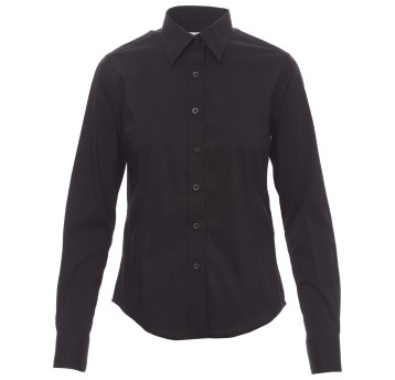 KOSZULA DŁUGI RĘKAW IMAGE LADY - CZARNY