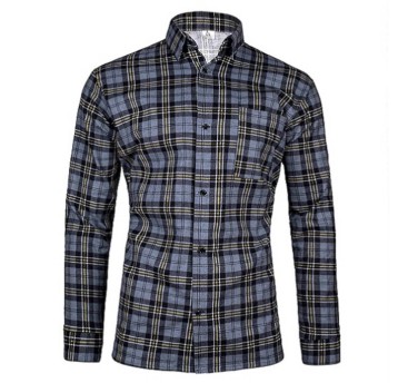 KOSZULA FLANELOWA KRATA SZARA