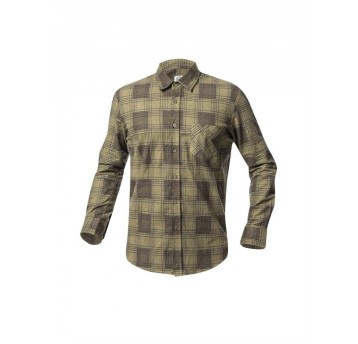 KOSZULA FLANELOWA URBAN - KHAKI