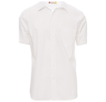 KOSZULA KRÓTKI RĘKAW SPRING - BIAŁY