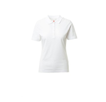 KOSZULKA POLO DAMSKA ROME LADY - BIAŁY