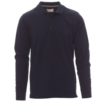 KOSZULKA POLO DŁUGI RĘKAW FLORENCE - GRANATOWY
