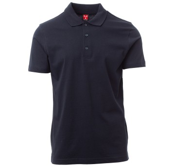 KOSZULKA POLO KRÓTKI RĘKAW AMALFI - GRANATOWY