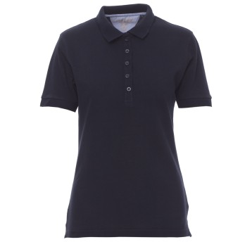 KOSZULKA POLO KRÓTKI RĘKAW GLAMOUR - GRANATOWY