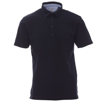 KOSZULKA POLO KRÓTKI RĘKAW PRESTIGE - GRANATOWY