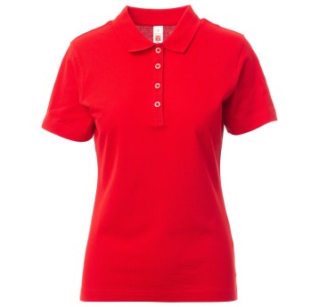 KOSZULKA POLO KRÓTKI RĘKAW ROME LADY - CZERWONY