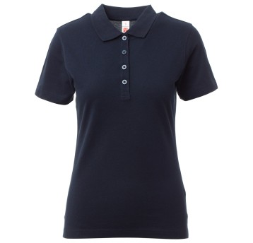 KOSZULKA POLO KRÓTKI RĘKAW ROME LADY - GRANATOWY