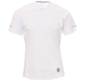 KOSZULKA POLO KRÓTKI RĘKAW TRAINING - BIAŁY