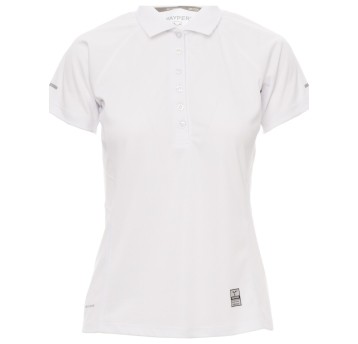 KOSZULKA POLO KRÓTKI RĘKAW TRAINING LADY - BIAŁY
