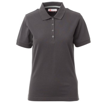 KOSZULKA POLO KRÓTKI RĘKAW VENICE LADY - ANTRACYTOWY