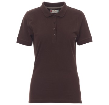 KOSZULKA POLO KRÓTKI RĘKAW VENICE LADY - BRĄZOWY