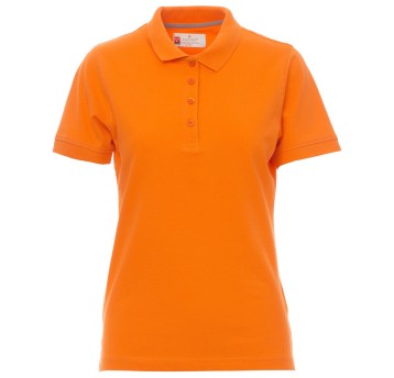 KOSZULKA POLO KRÓTKI RĘKAW VENICE LADY - POMARAŃCZOWY
