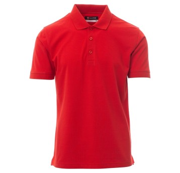 KOSZULKA POLO KRÓTKI RĘKAW VENICE PRO - CZERWONY