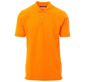 KOSZULKA POLO KRÓTKI RĘKAW VENICE PRO - POMARAŃCZOWY