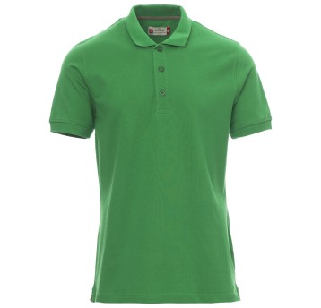 KOSZULKA POLO KRÓTKI RĘKAW VENICE - ŻELOWY ZIELONY