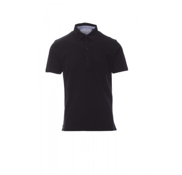 KOSZULKA POLO MĘSKA PRESTIGE - CZARNY