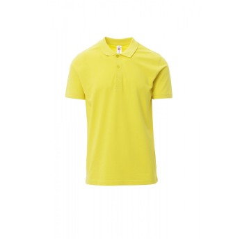 KOSZULKA POLO MĘSKA ROME - ŻÓŁTY