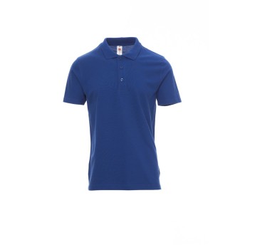 KOSZULKA POLO UNISEX AMALFI - KRÓLEWSKI NIEBIESKI