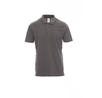 KOSZULKA POLO UNISEX AMALFI - ZADYMIONY