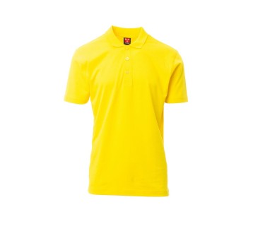 KOSZULKA POLO UNISEX AMALFI - ŻÓŁTY