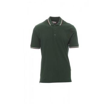 KOSZULKA POLO UNISEX ITALIA - ZIELONY