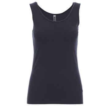 KOSZULKA T-SHIRT BEZ RĘKAWÓW FLEXTOP - GRANATOWY