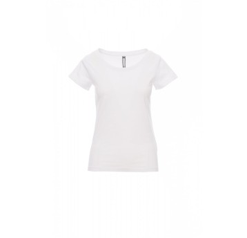 KOSZULKA T-SHIRT DAMSKA BACKFIRE - BIAŁY