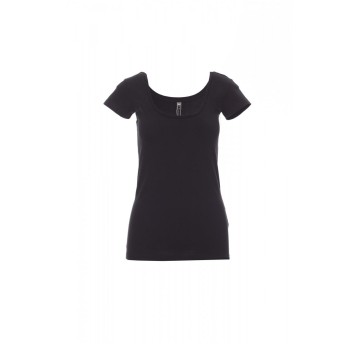 KOSZULKA T-SHIRT DAMSKA FLORIDA - CZARNY
