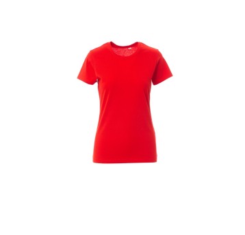 KOSZULKA T-SHIRT DAMSKA FREE LADY - CZERWONY