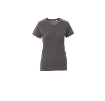 KOSZULKA T-SHIRT DAMSKA FREE LADY - ZADYMIONY