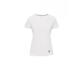 KOSZULKA T-SHIRT DAMSKA RUNNING LADY - BIAŁY