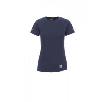 KOSZULKA T-SHIRT DAMSKA RUNNING LADY - GRANATOWY
