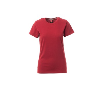 KOSZULKA T-SHIRT DAMSKA SUNRISE LADY - BORDOWY