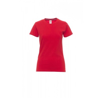 KOSZULKA T-SHIRT DAMSKA SUNRISE LADY - CZERWONY